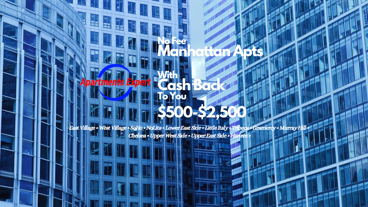 Join Manhattan Cash Back Club - Exclusive No-Fee Apartment Alerts & Cash Back Deals